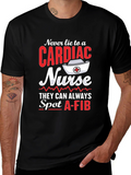 Cardiac Nurse T-Shirt - Spot A-Fib
