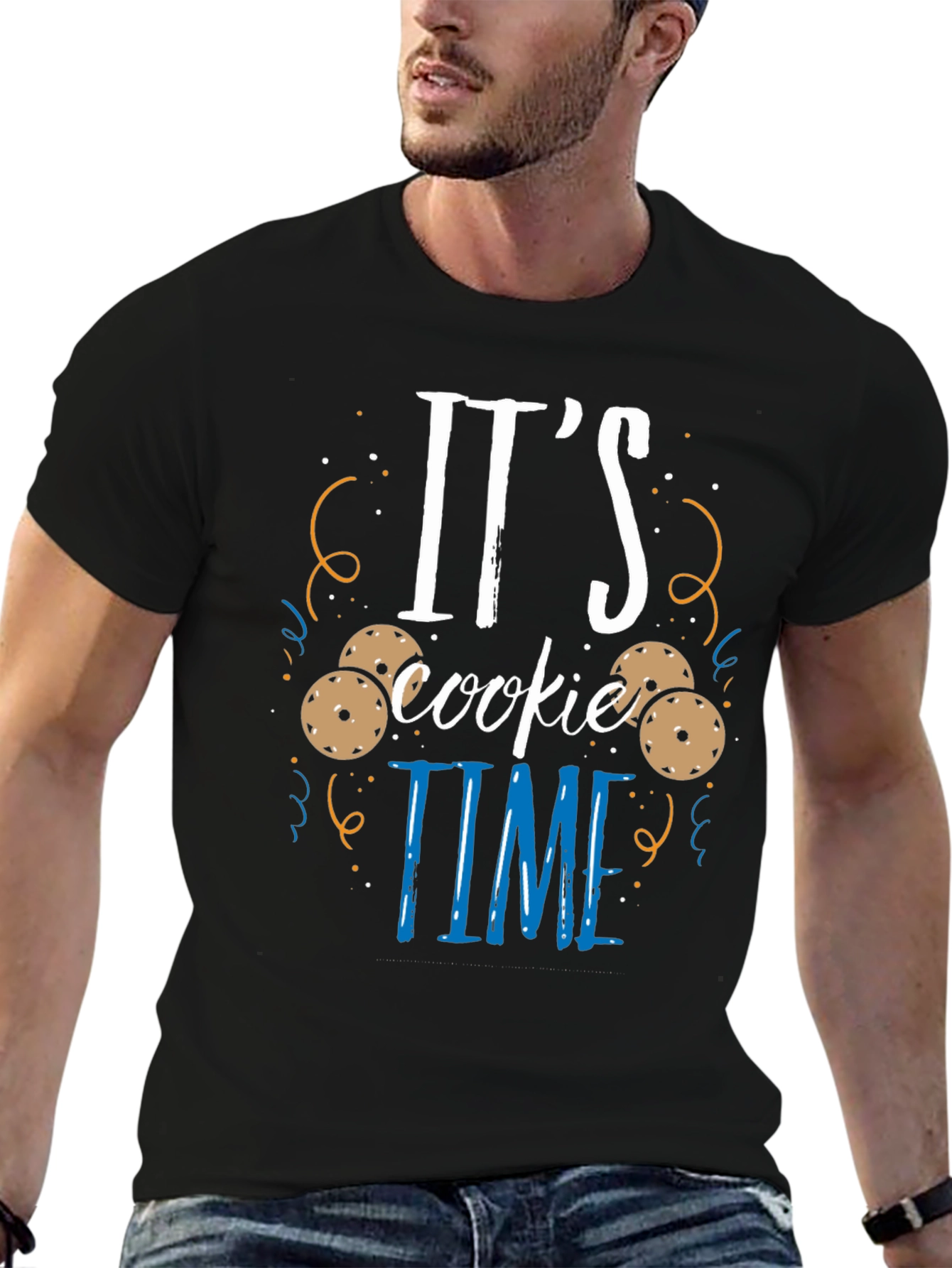 Its Cookie Time Graphic T-Shirt