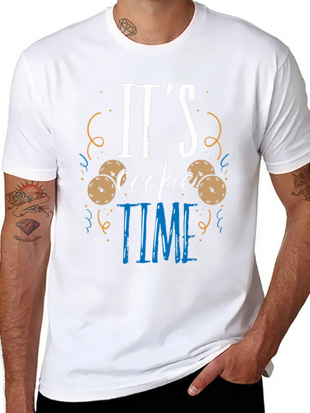 Its Cookie Time Graphic T-Shirt
