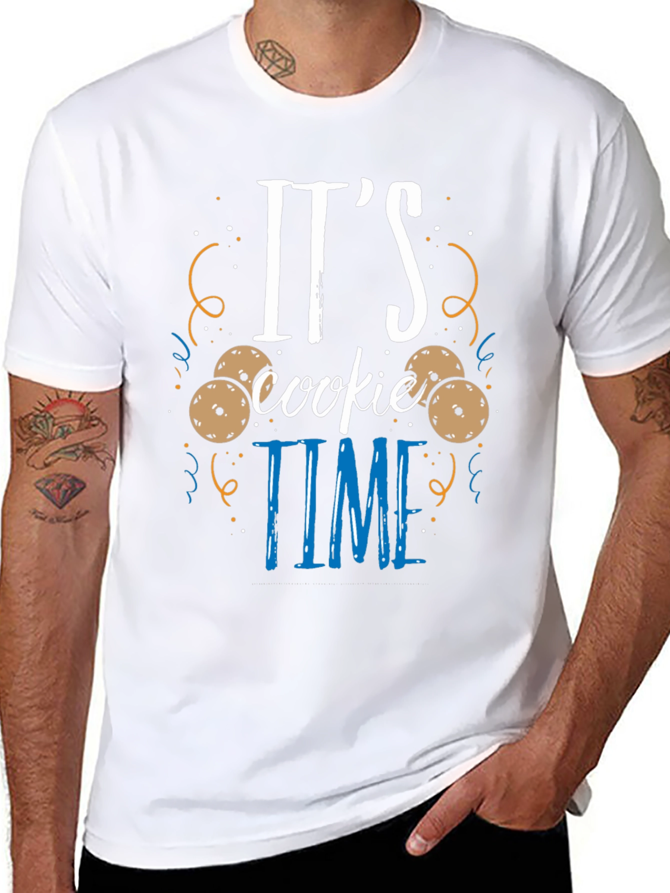 Its Cookie Time Graphic T-Shirt