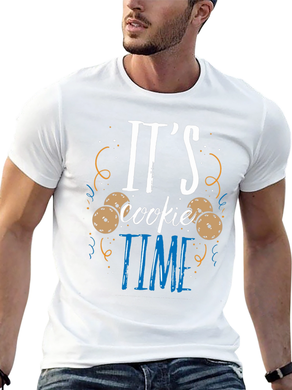 Its Cookie Time Graphic T-Shirt