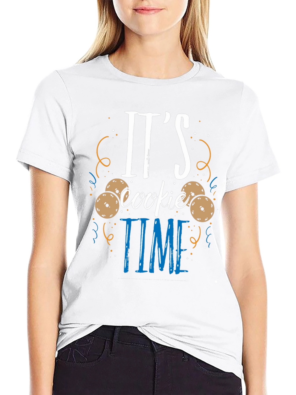 Its Cookie Time Graphic T-Shirt