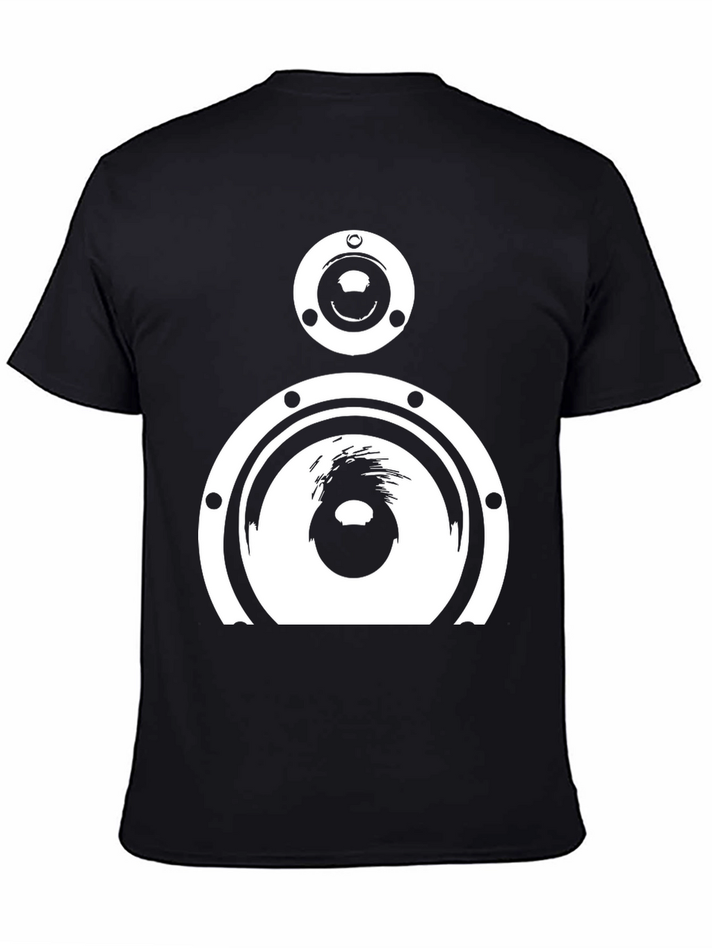 Speaker Graphic Black T-Shirt