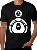 Speaker Graphic Black T-Shirt