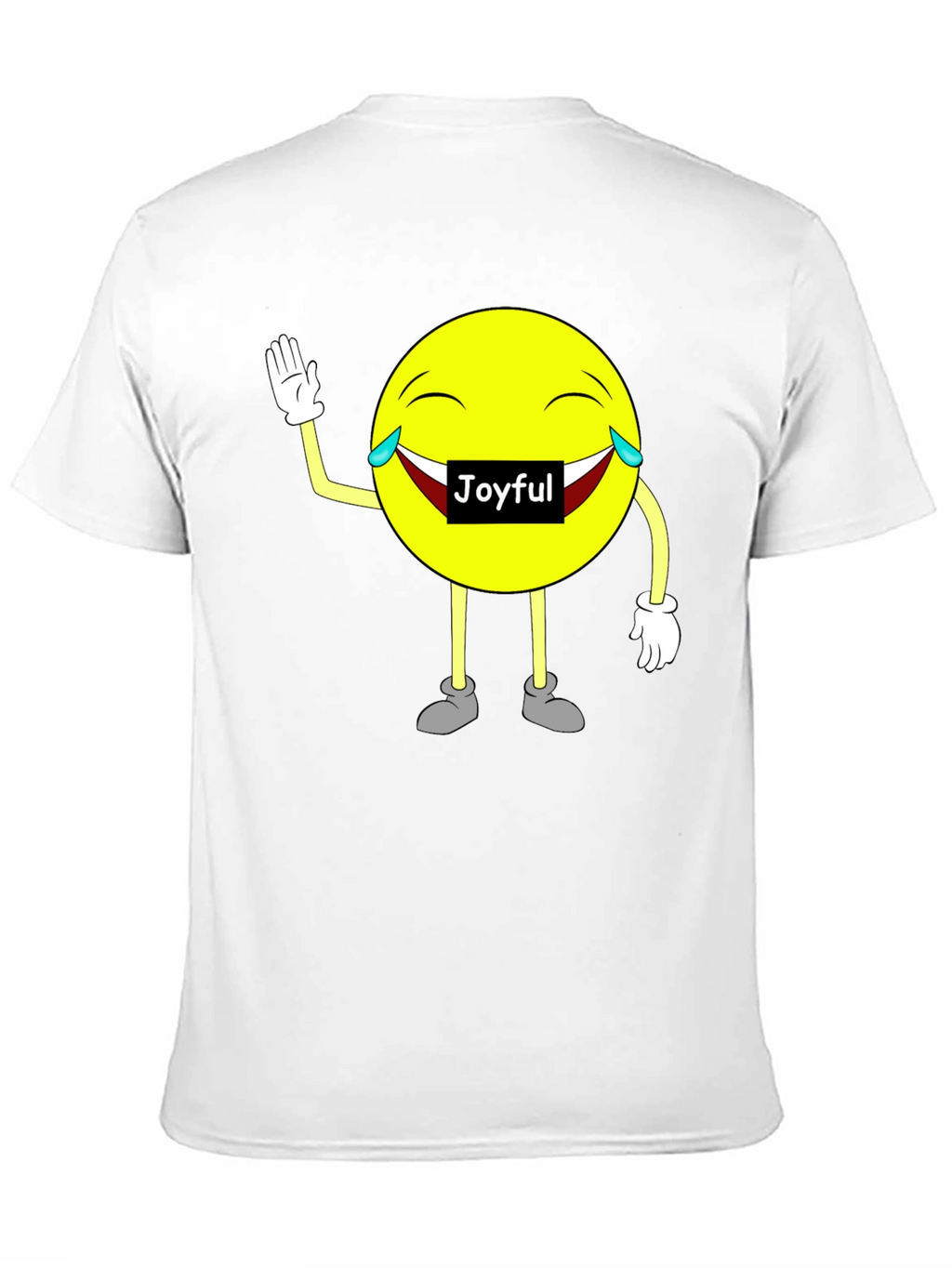 Joyful Emoji Graphic T-Shirt - Unisex