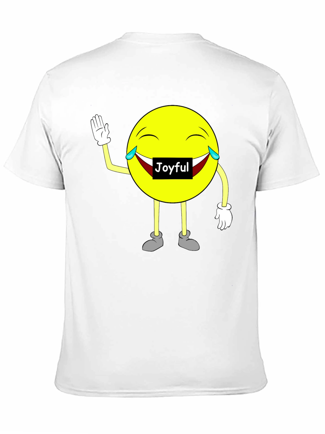 Joyful Emoji Graphic T-Shirt - Unisex