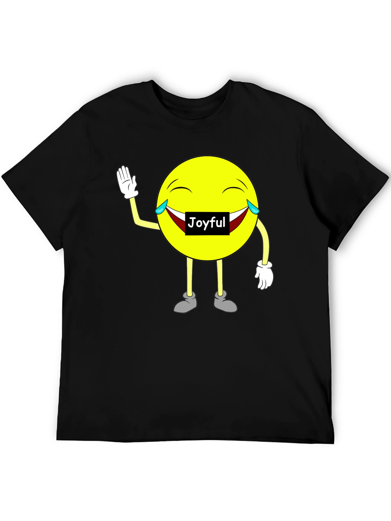 Joyful Emoji Graphic T-Shirt - Unisex
