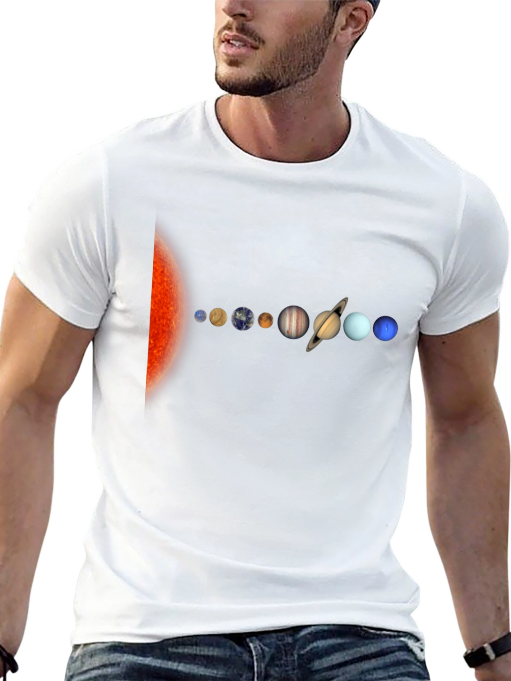 Solar System Planets T-Shirt - Astronomy Space Tee