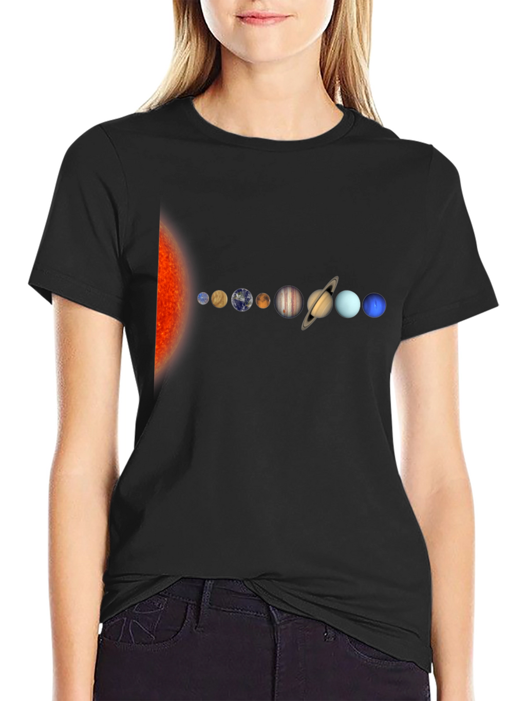 Solar System Planets T-Shirt - Astronomy Space Tee