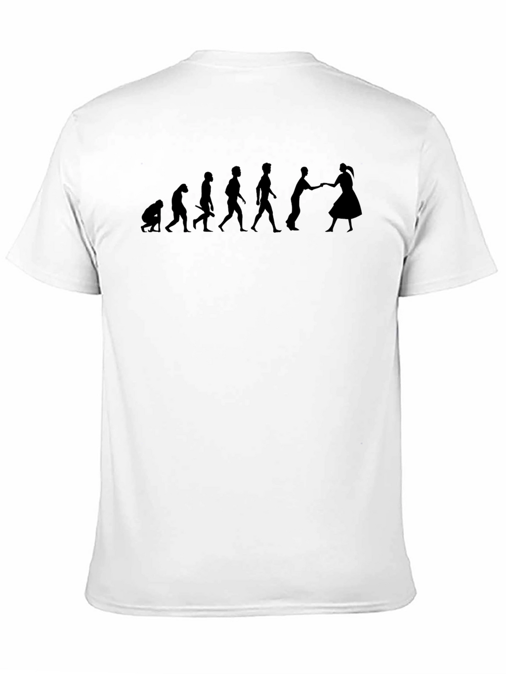 Evolution to Love Black T-Shirt