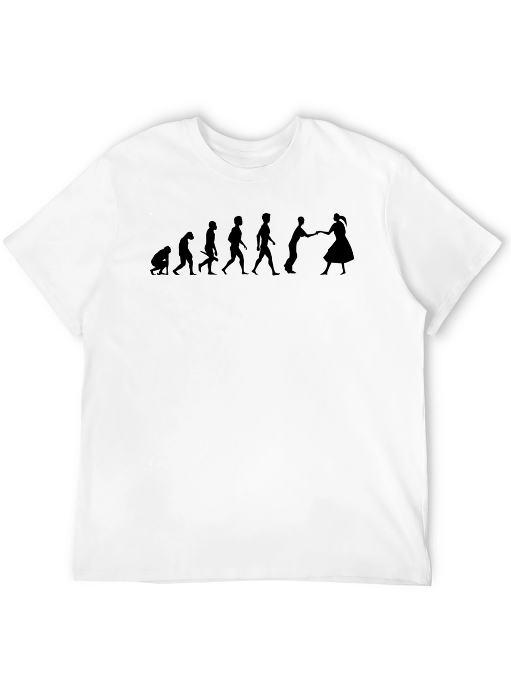 Evolution to Love Black T-Shirt