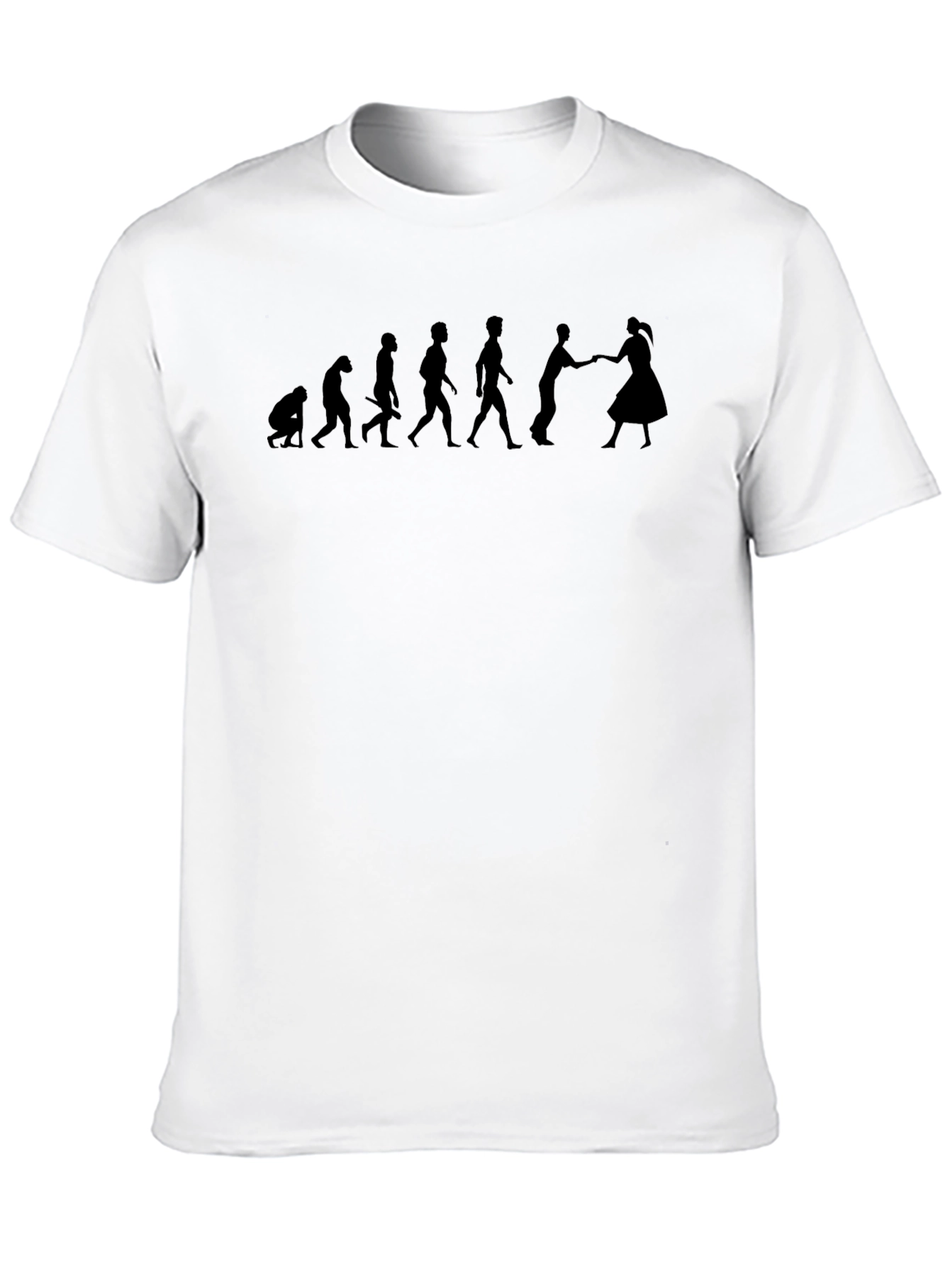 Evolution to Love Black T-Shirt