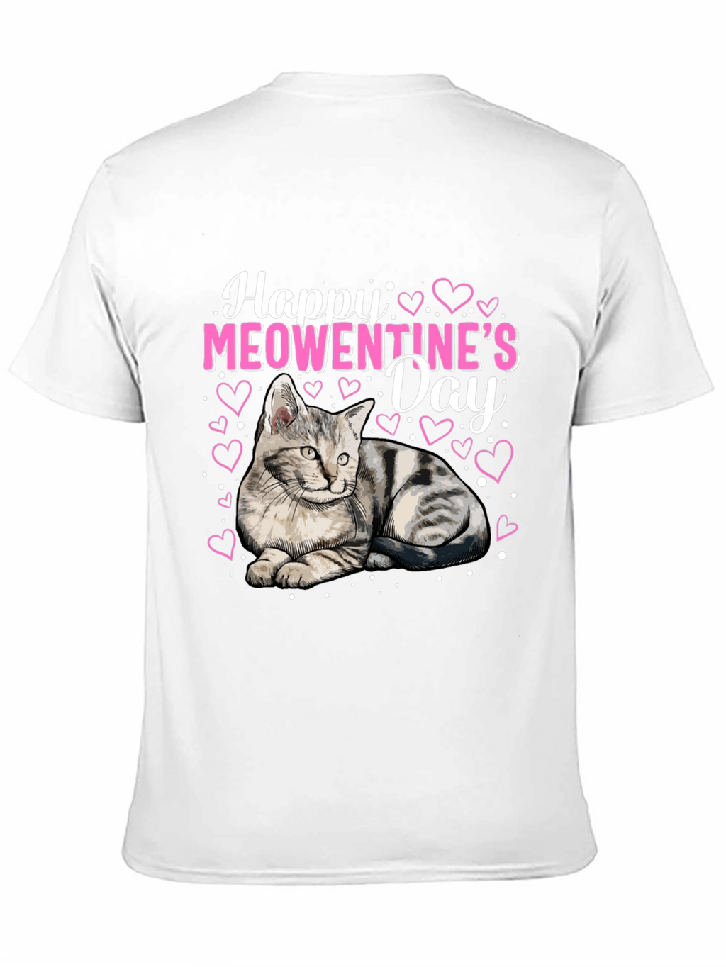 Happy Meowentines Day Cat Lover T-Shirt