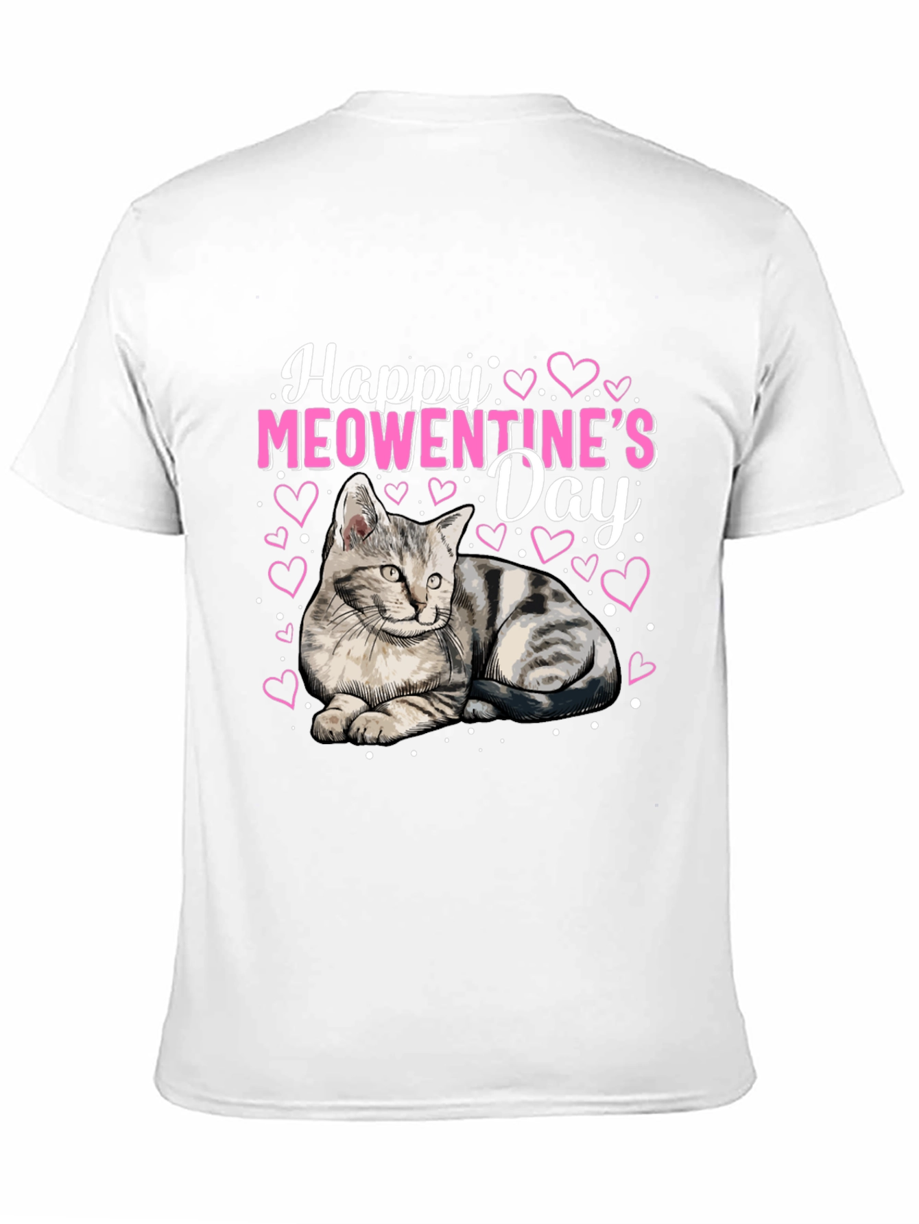 Happy Meowentines Day Cat Lover T-Shirt