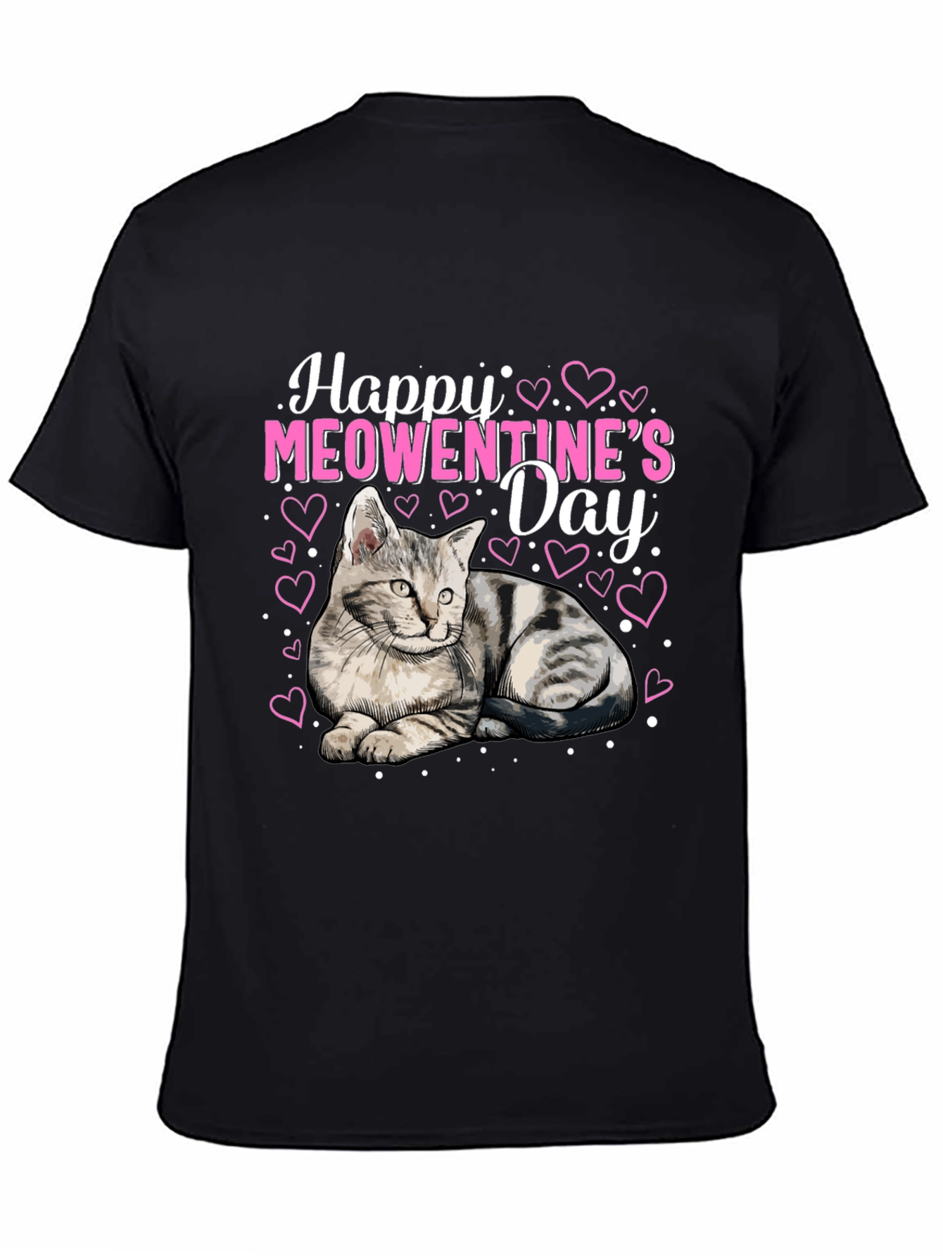 Happy Meowentines Day Cat Lover T-Shirt