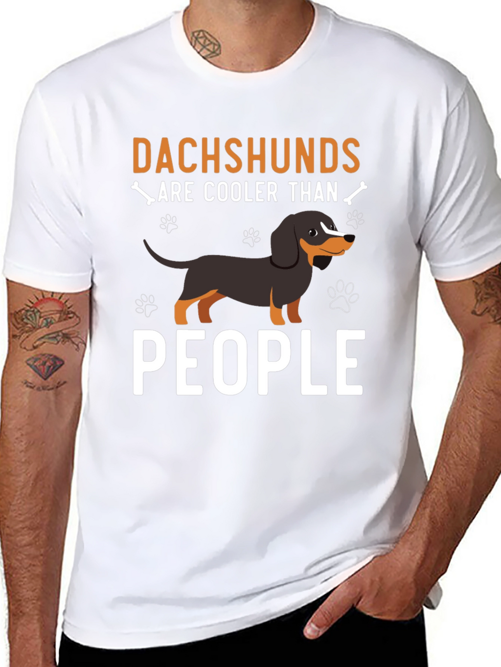 Dachshunds Are Cooler Than People - T-Shirt