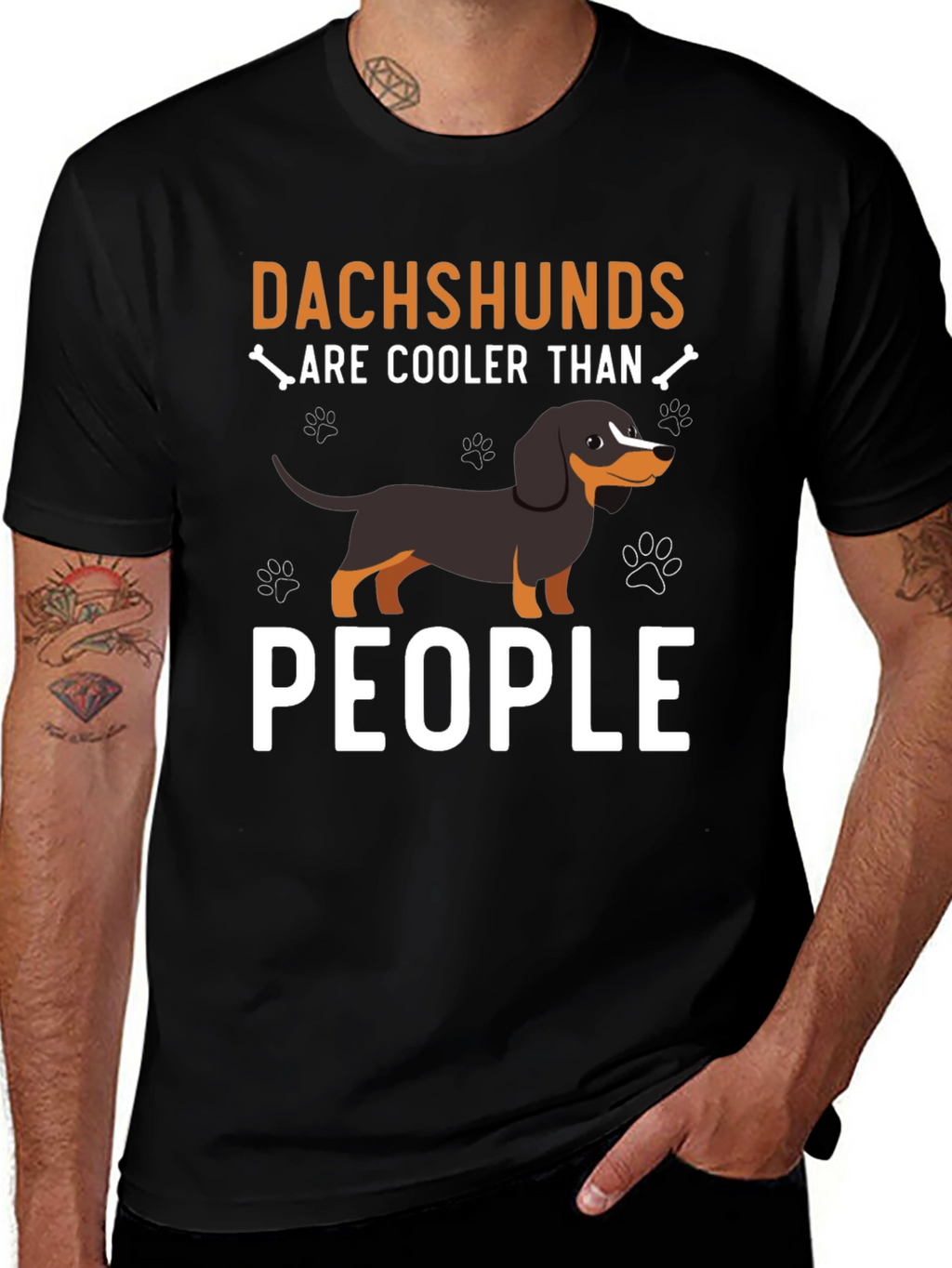 Dachshunds Are Cooler Than People - T-Shirt