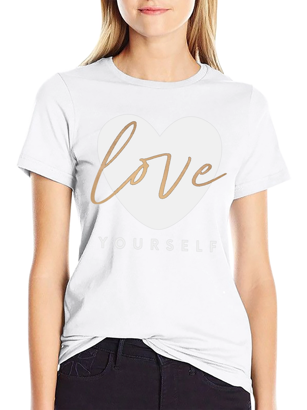 Love Yourself Graphic Tee - Stylish & Empowering!