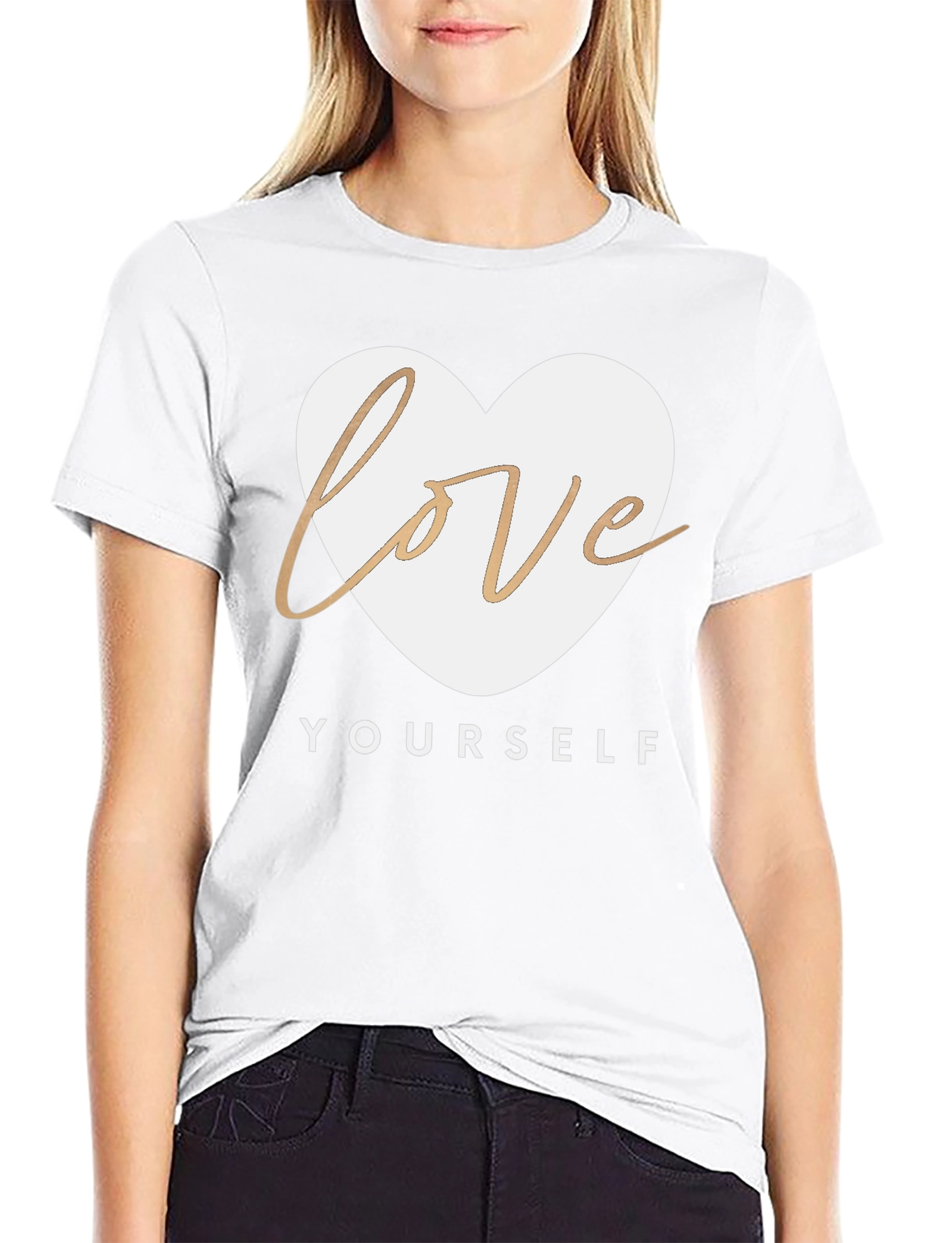 Love Yourself Graphic Tee - Stylish & Empowering!