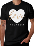 Love Yourself Graphic Tee - Stylish & Empowering!