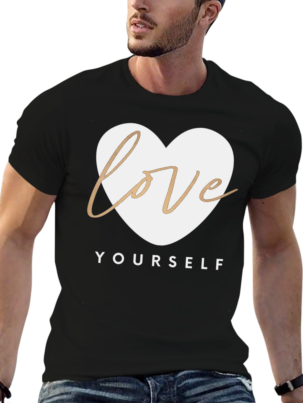 Love Yourself Graphic Tee - Stylish & Empowering!