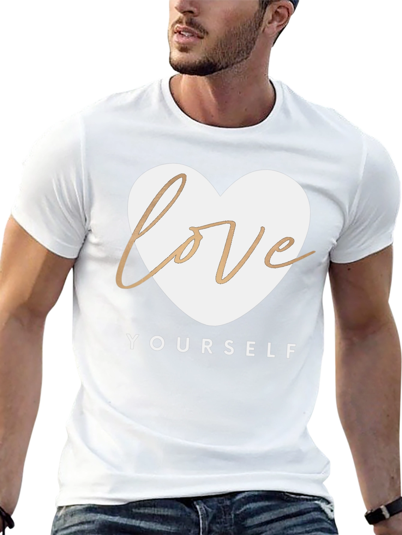 Love Yourself Graphic Tee - Stylish & Empowering!
