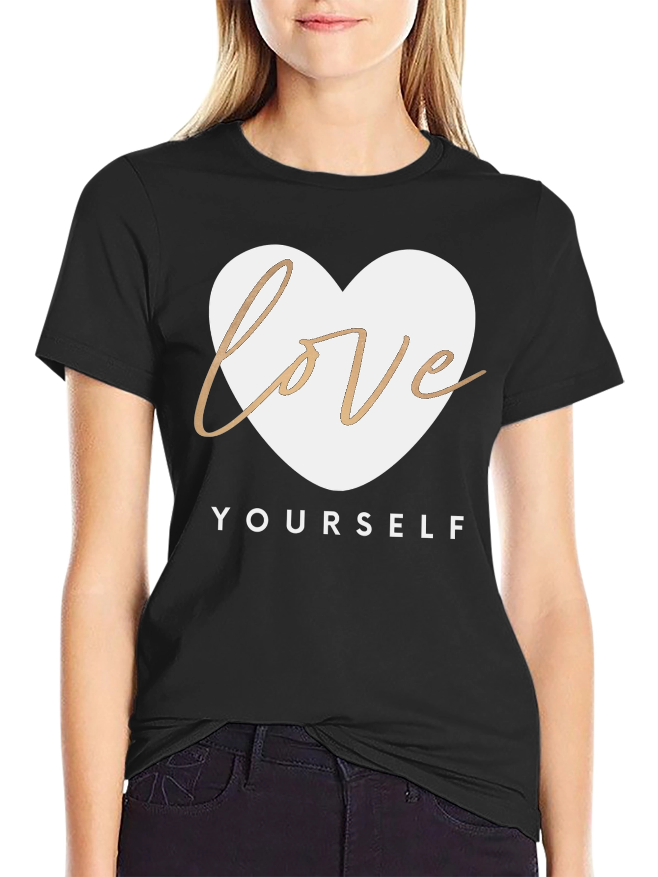 Love Yourself Graphic Tee - Stylish & Empowering!