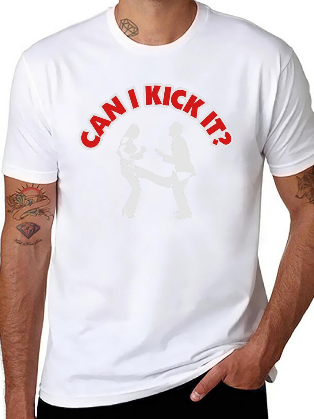 Can I Kick It? Graphic T-Shirt