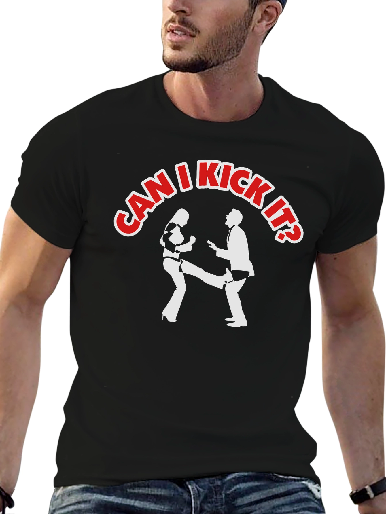 Can I Kick It? Graphic T-Shirt