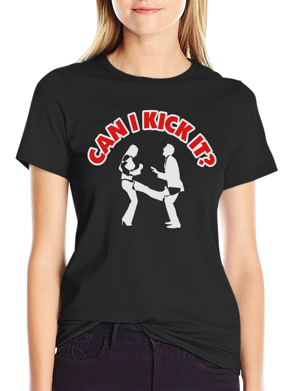 Can I Kick It? Graphic T-Shirt
