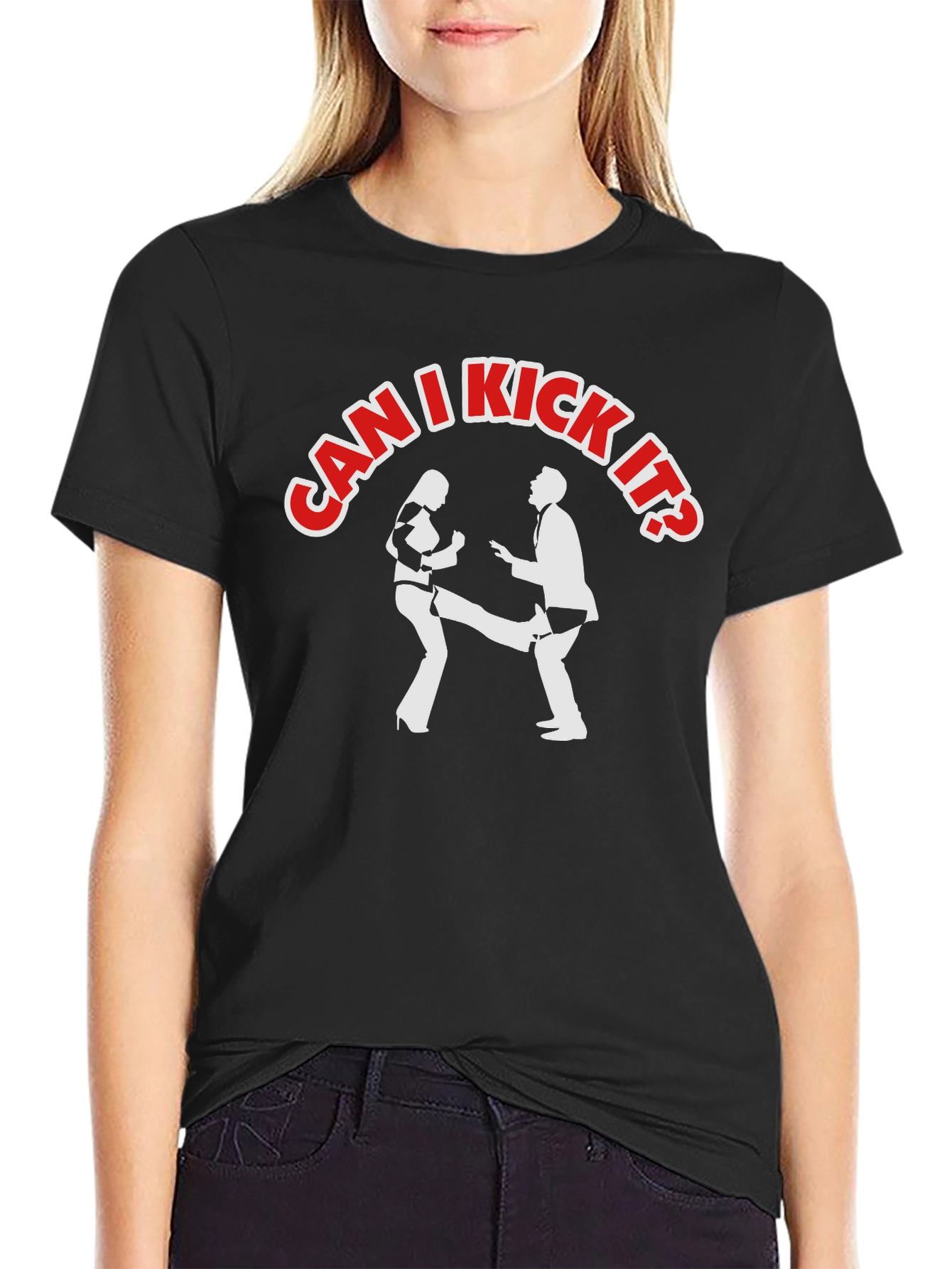 Can I Kick It? Graphic T-Shirt
