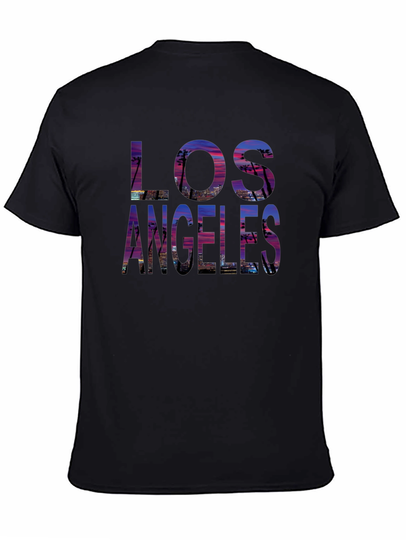 Los Angeles Sunset T-Shirt - Cityscape Design