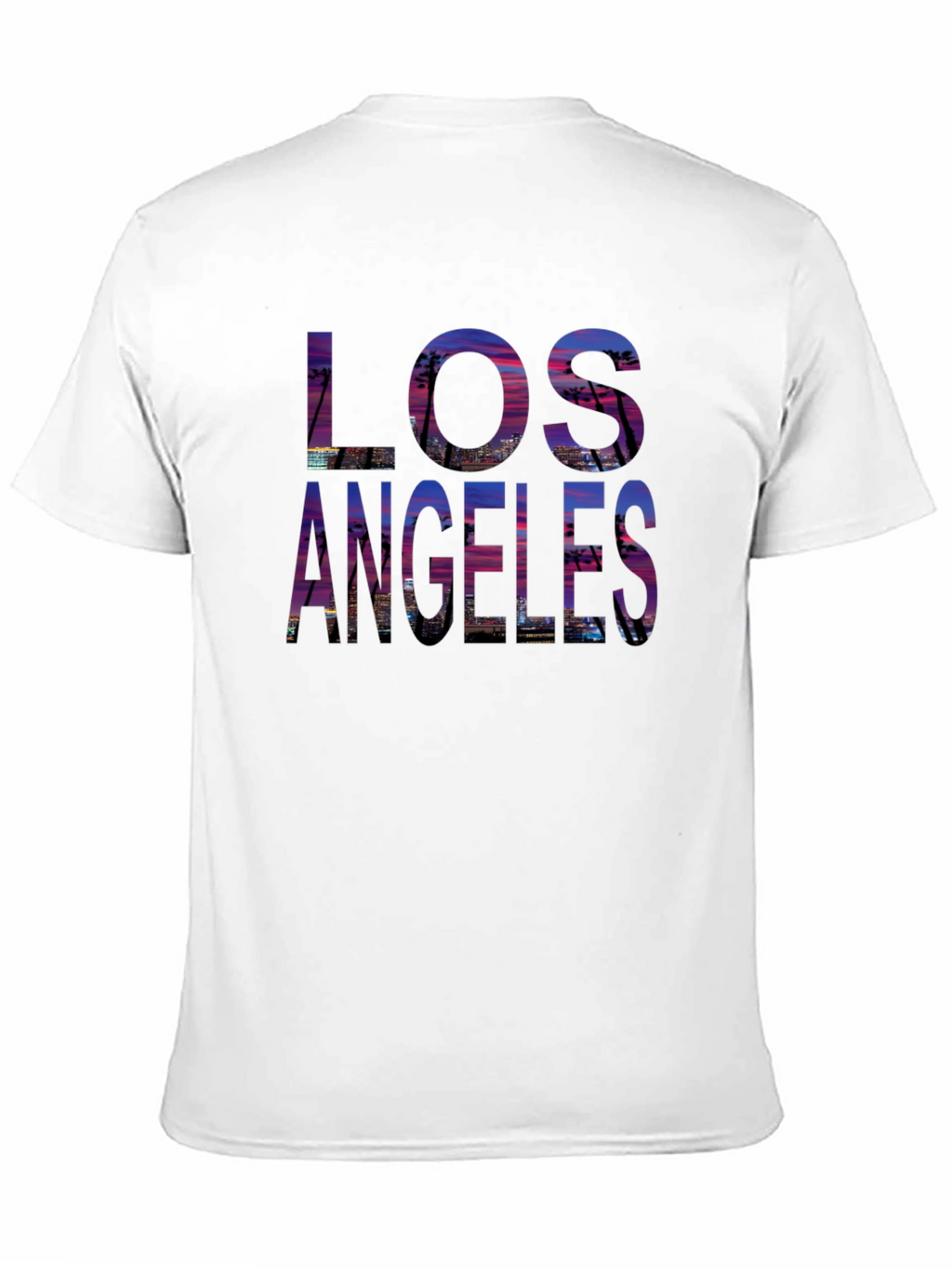 Los Angeles Sunset T-Shirt - Cityscape Design
