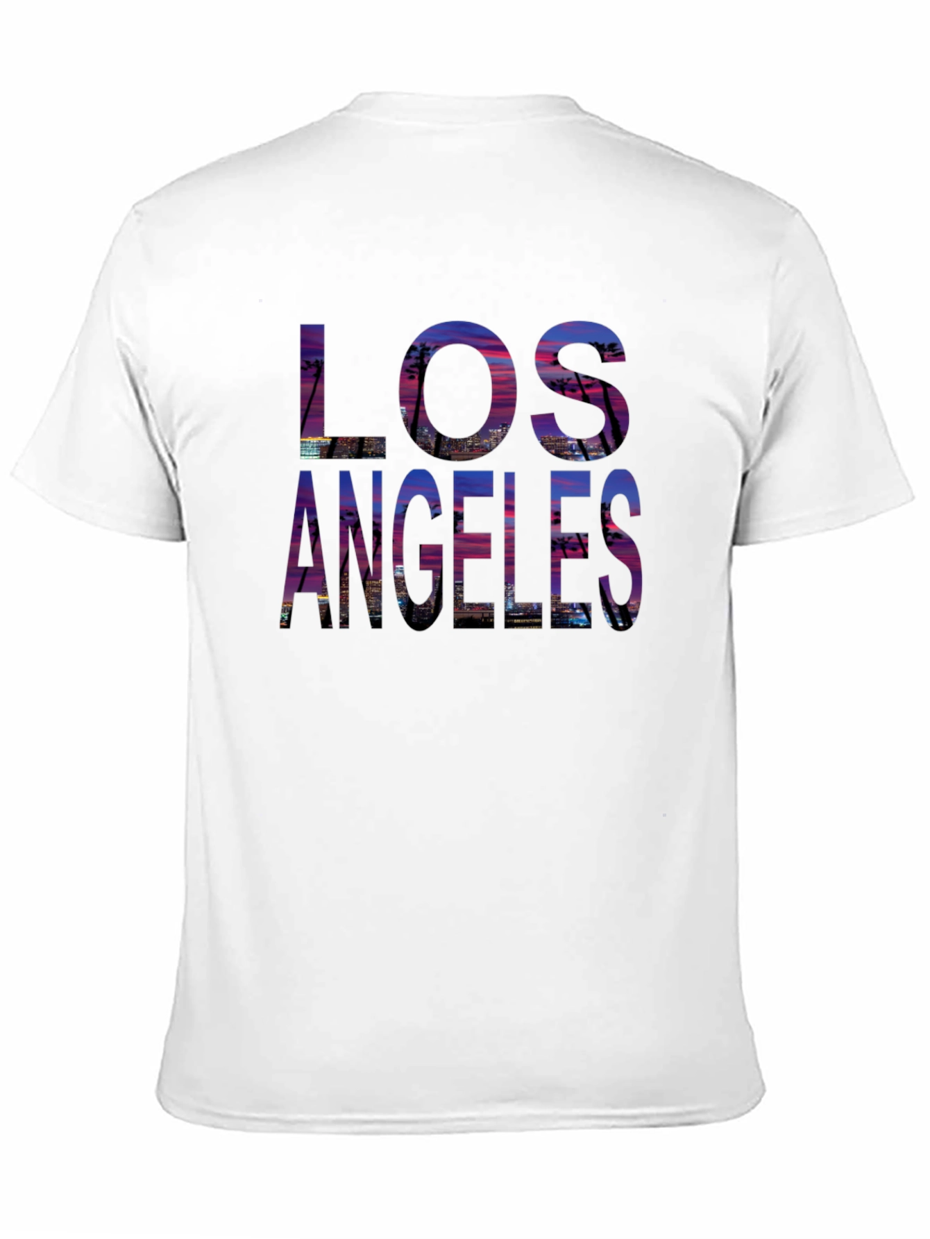 Los Angeles Sunset T-Shirt - Cityscape Design