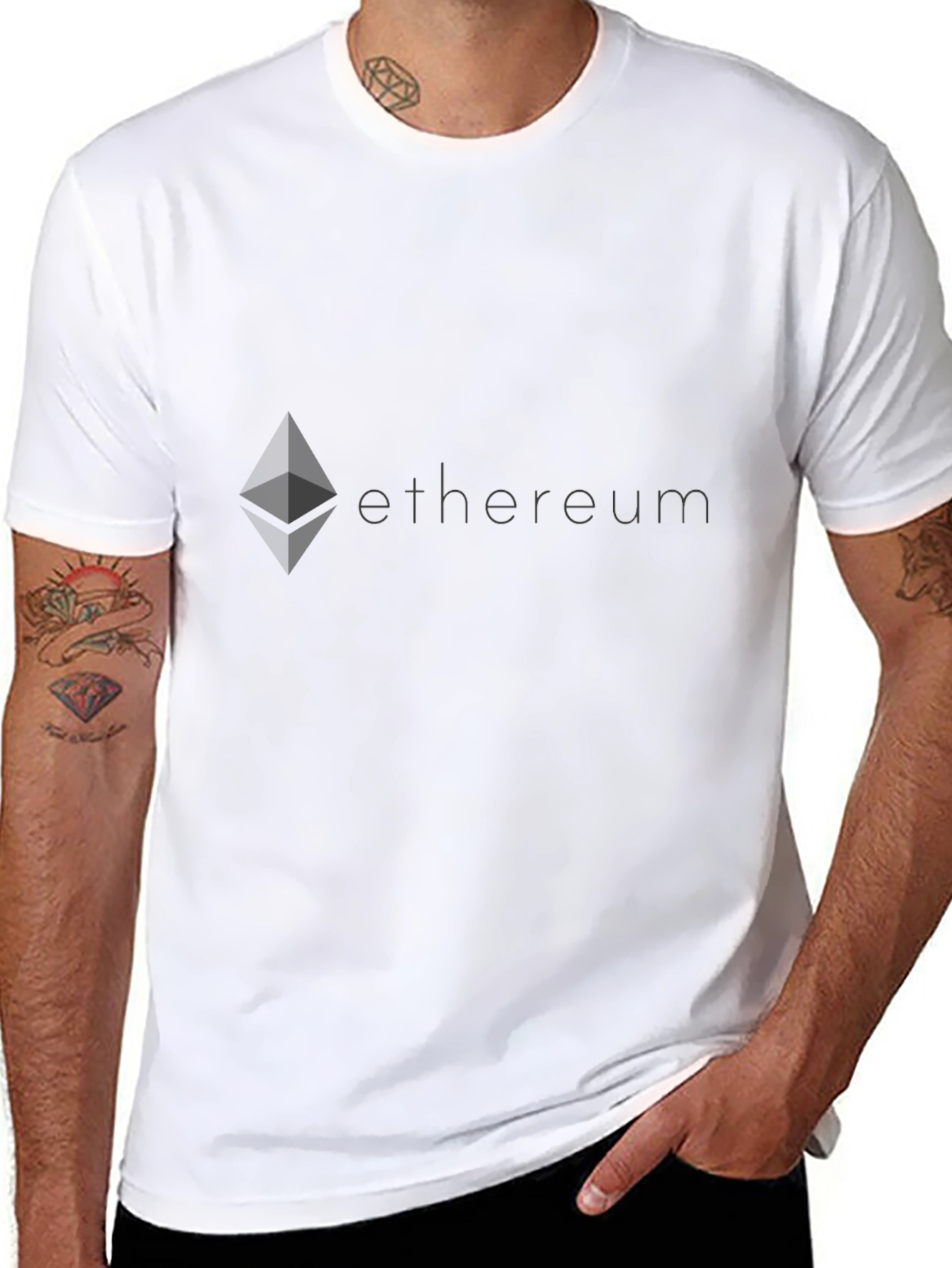 Ethereum Crypto Black T-Shirt