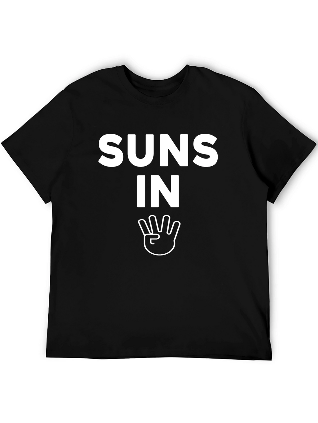 Suns In Four T-Shirt - Black Crew Neck