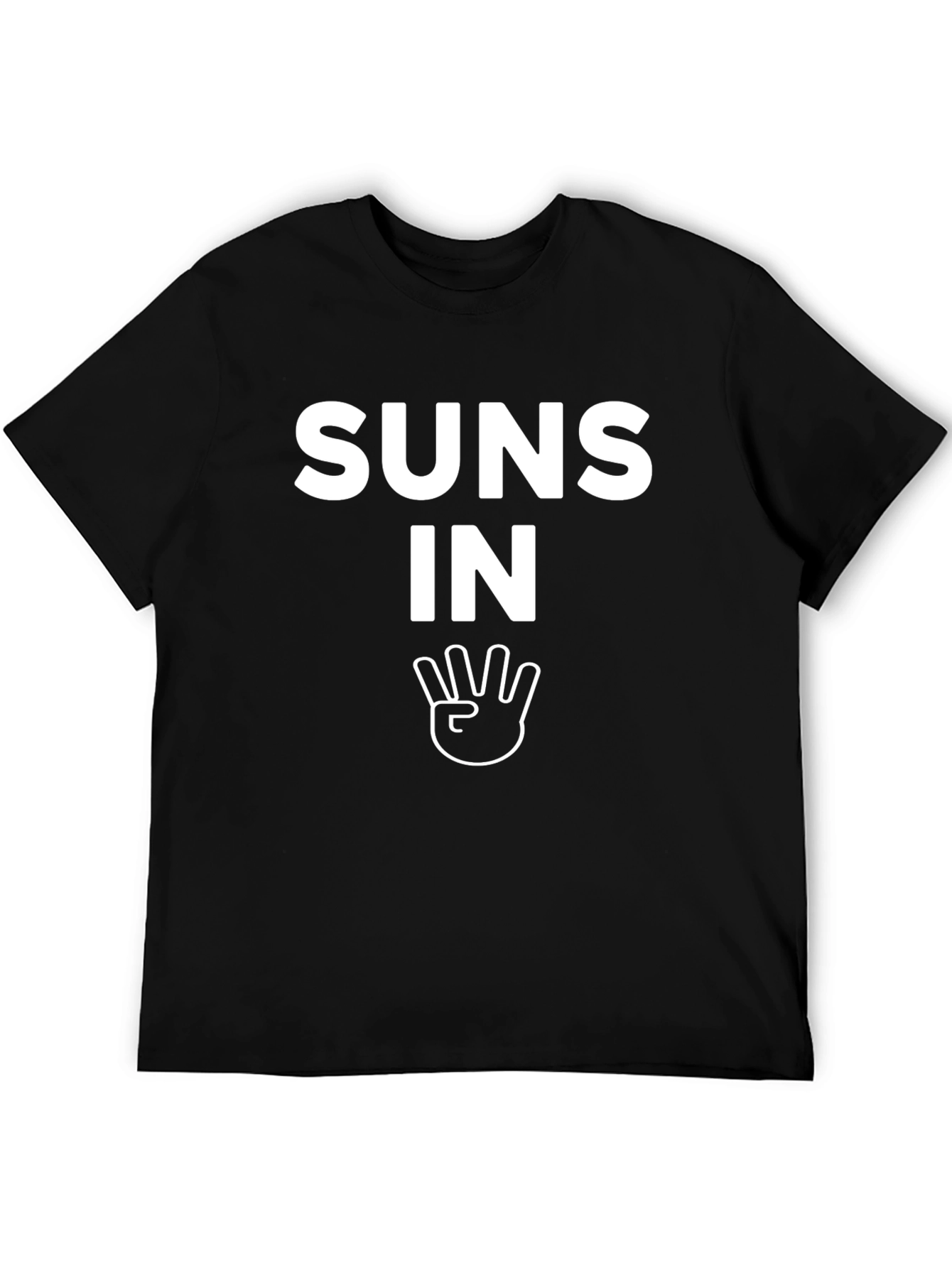 Suns In Four T-Shirt - Black Crew Neck