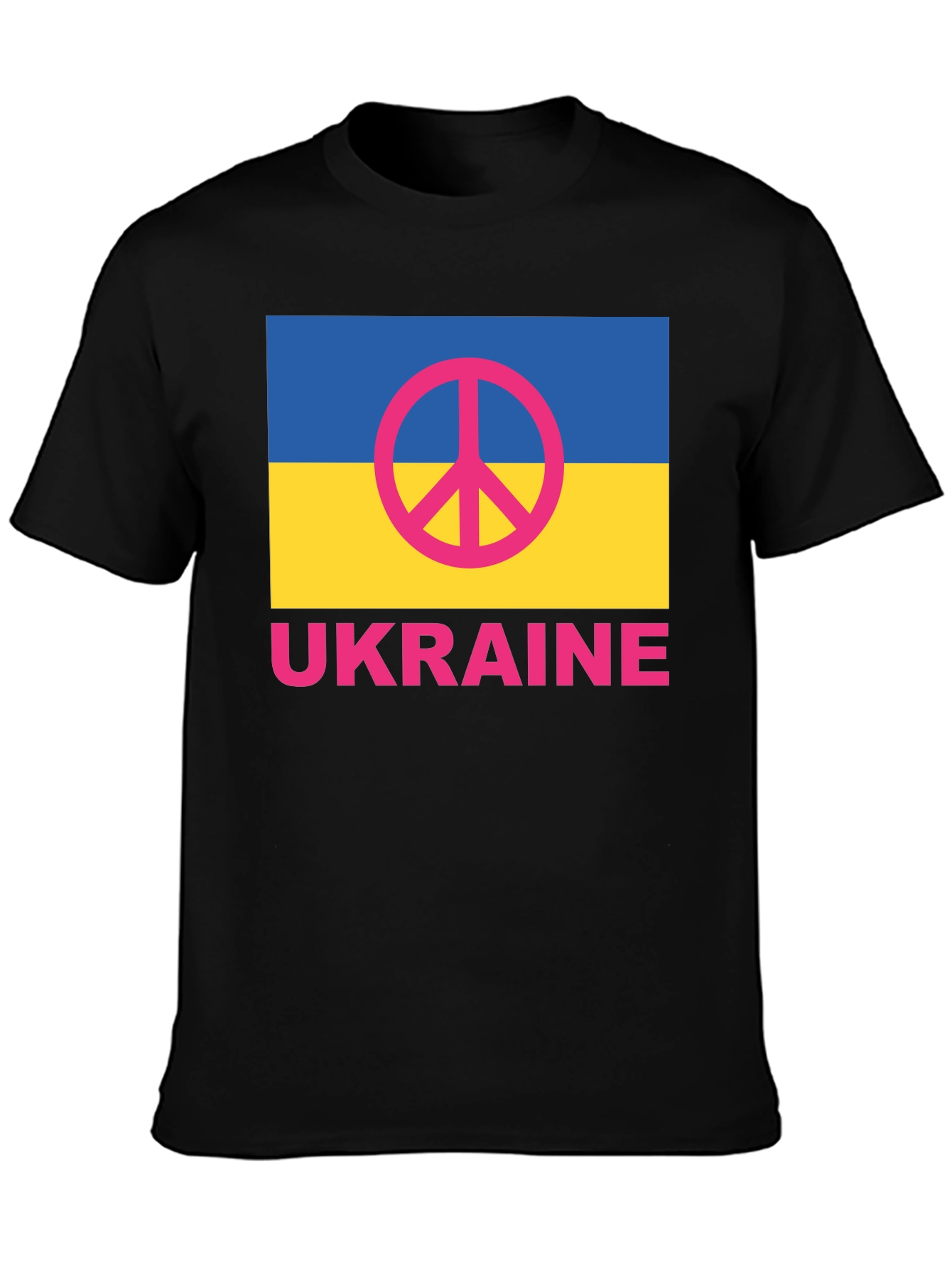 Ukraine Peace Symbol T-Shirt