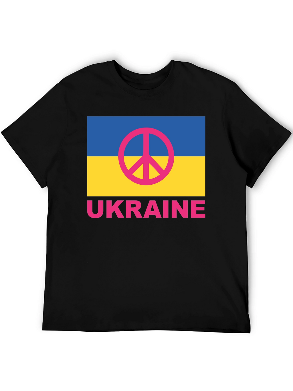 Ukraine Peace Symbol T-Shirt