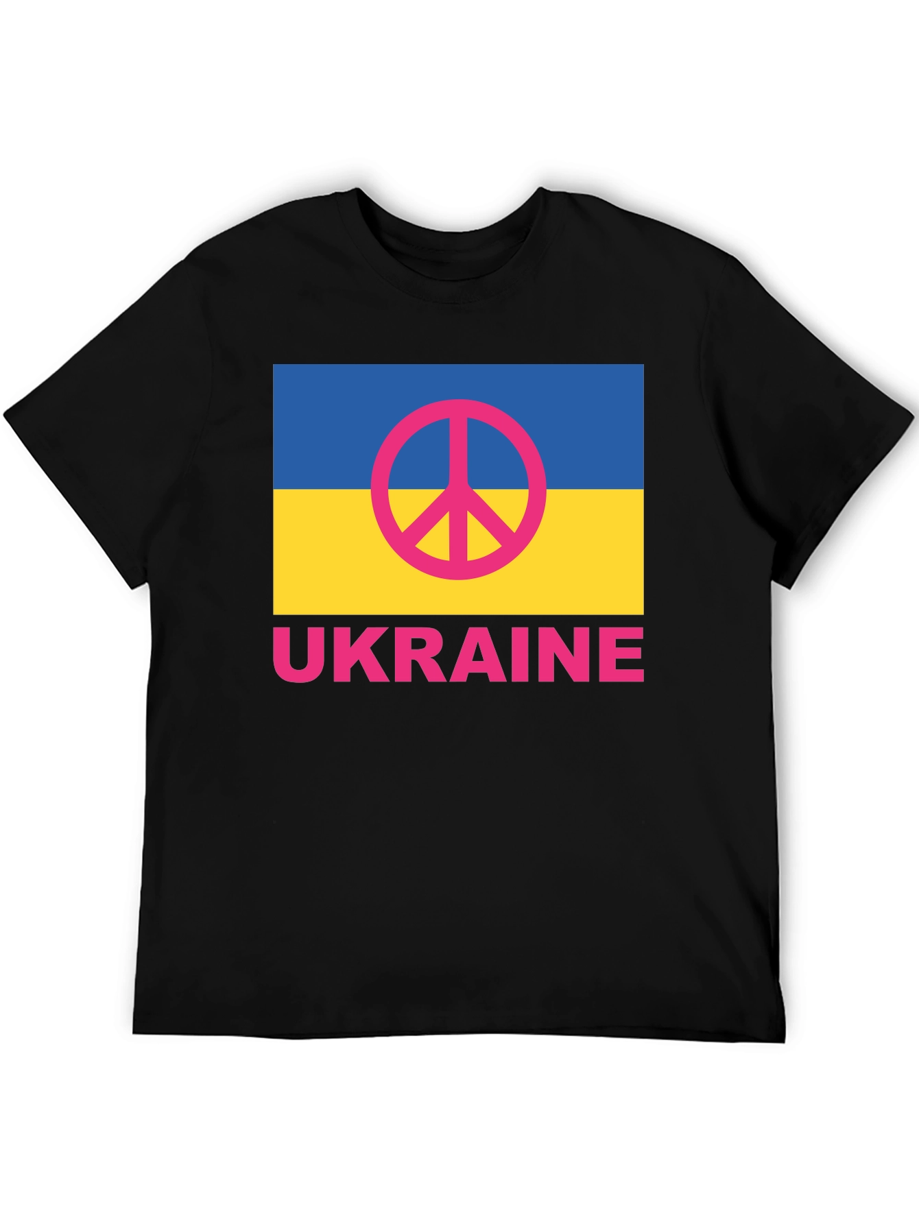 Ukraine Peace Symbol T-Shirt