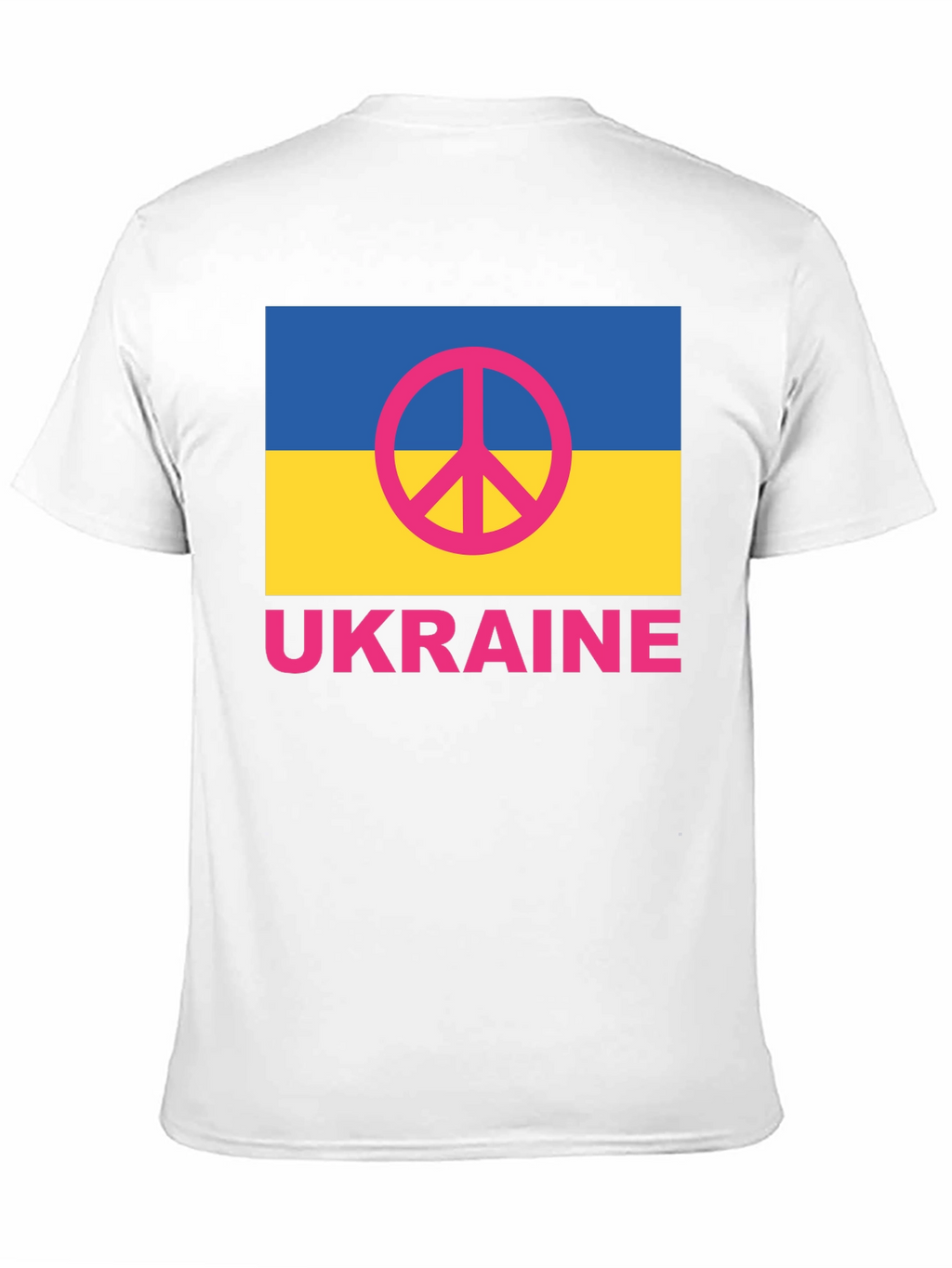 Ukraine Peace Symbol T-Shirt