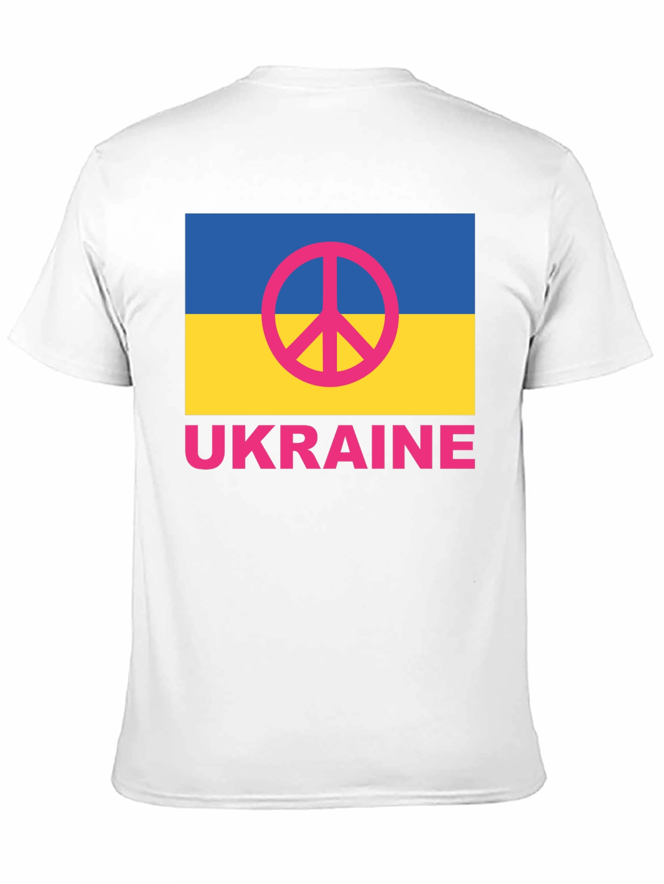Ukraine Peace Symbol T-Shirt