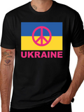 Ukraine Peace Symbol T-Shirt