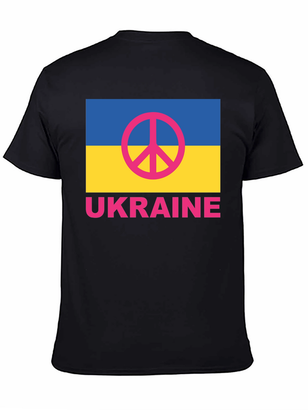 Ukraine Peace Symbol T-Shirt