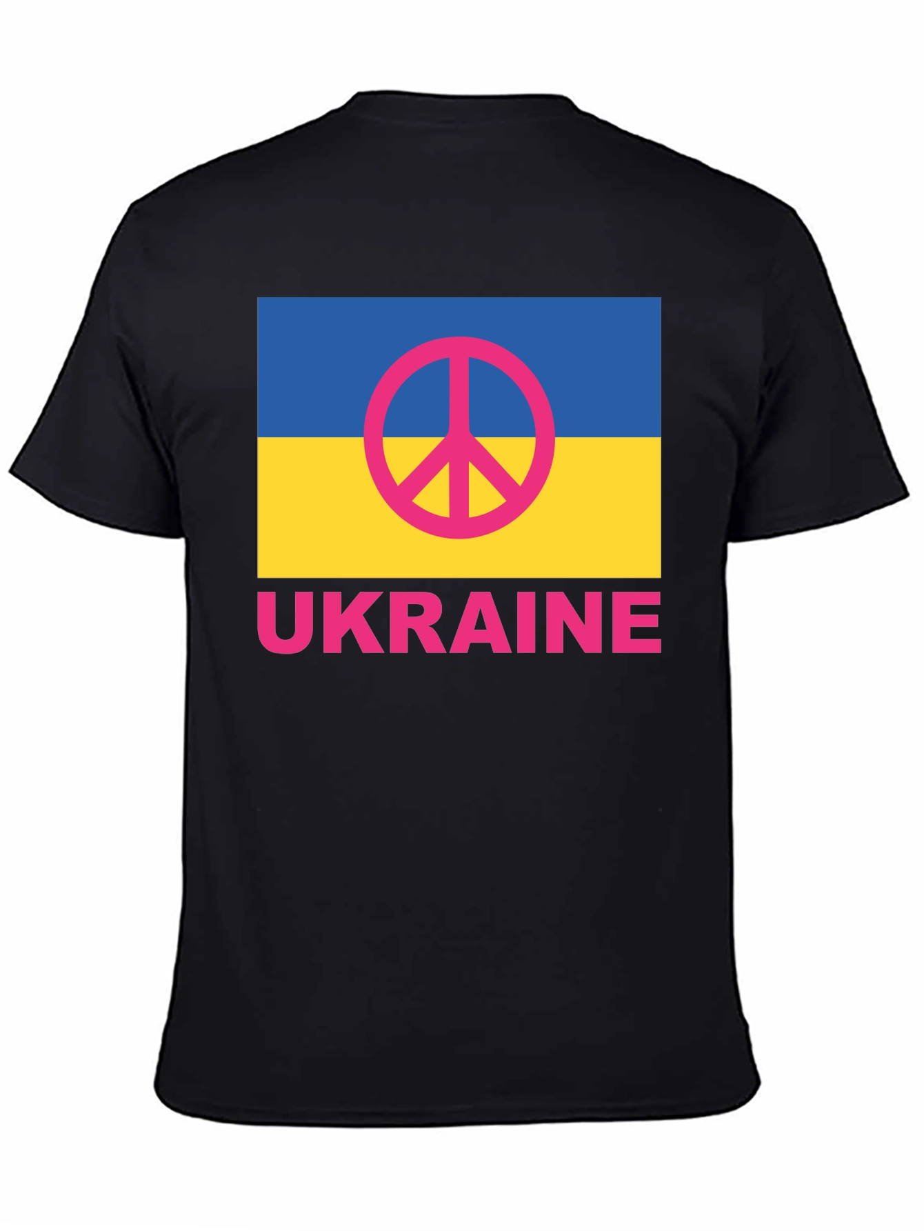 Ukraine Peace Symbol T-Shirt