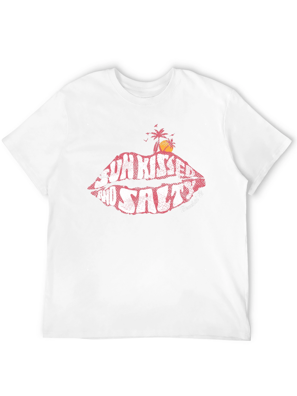 Sun Kissed & Salty Black Graphic Tee