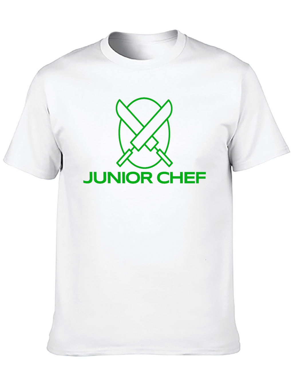 Junior Chef Black T-Shirt - Culinary Apprentice