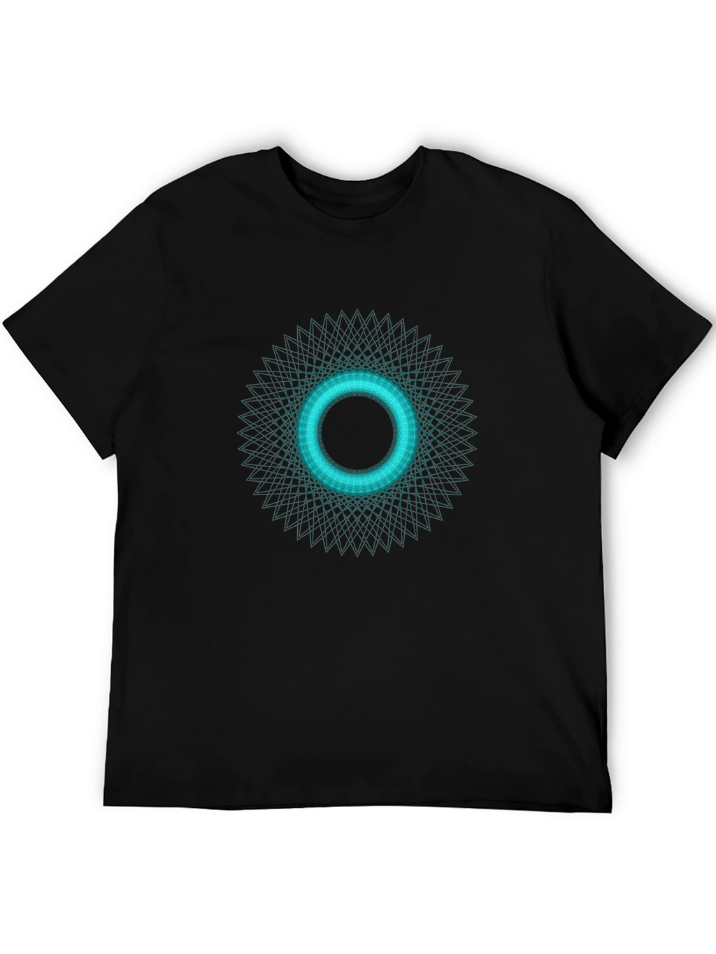 Geometric Circle Graphic T-Shirt - Modern Design