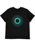 Geometric Circle Graphic T-Shirt - Modern Design