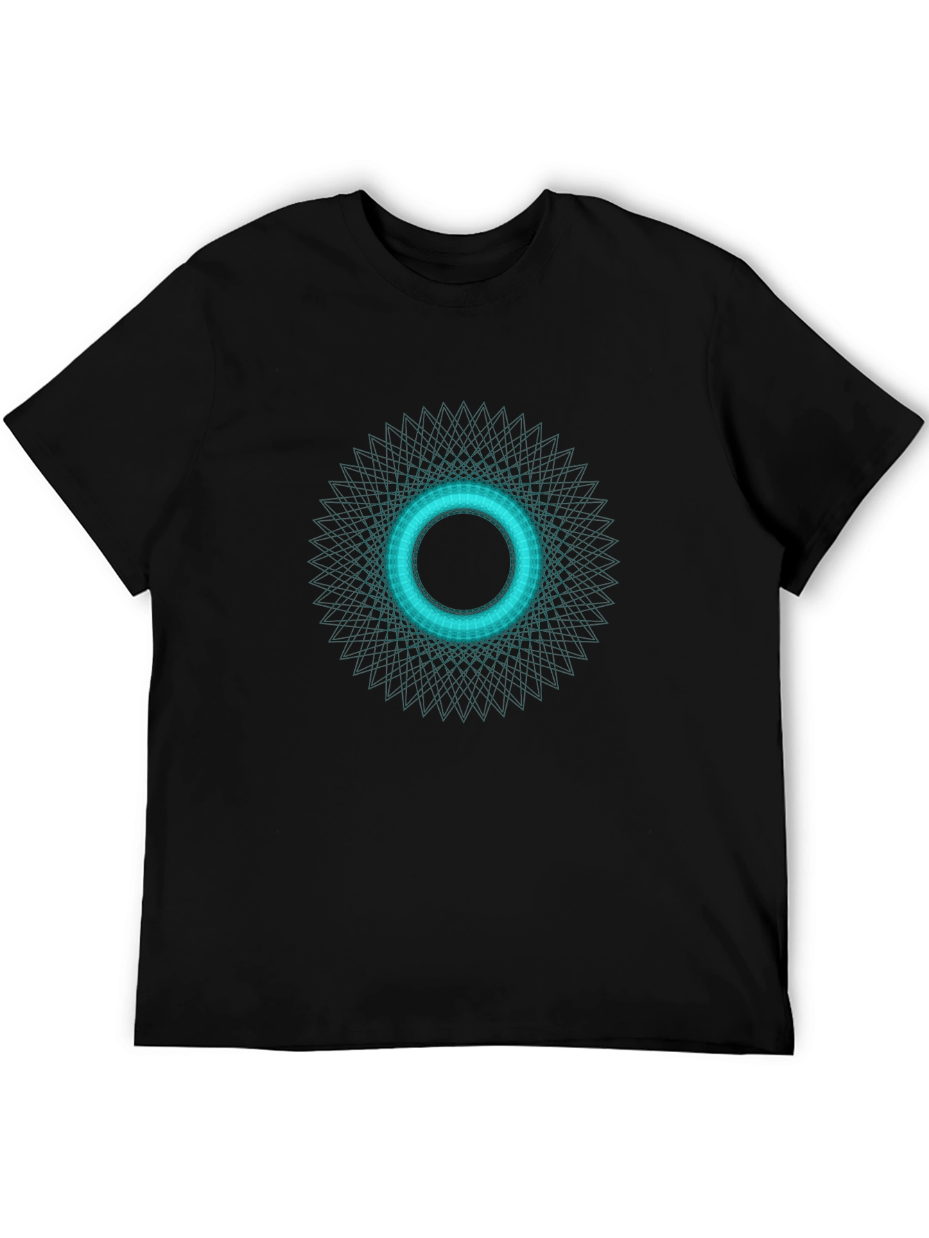 Geometric Circle Graphic T-Shirt - Modern Design
